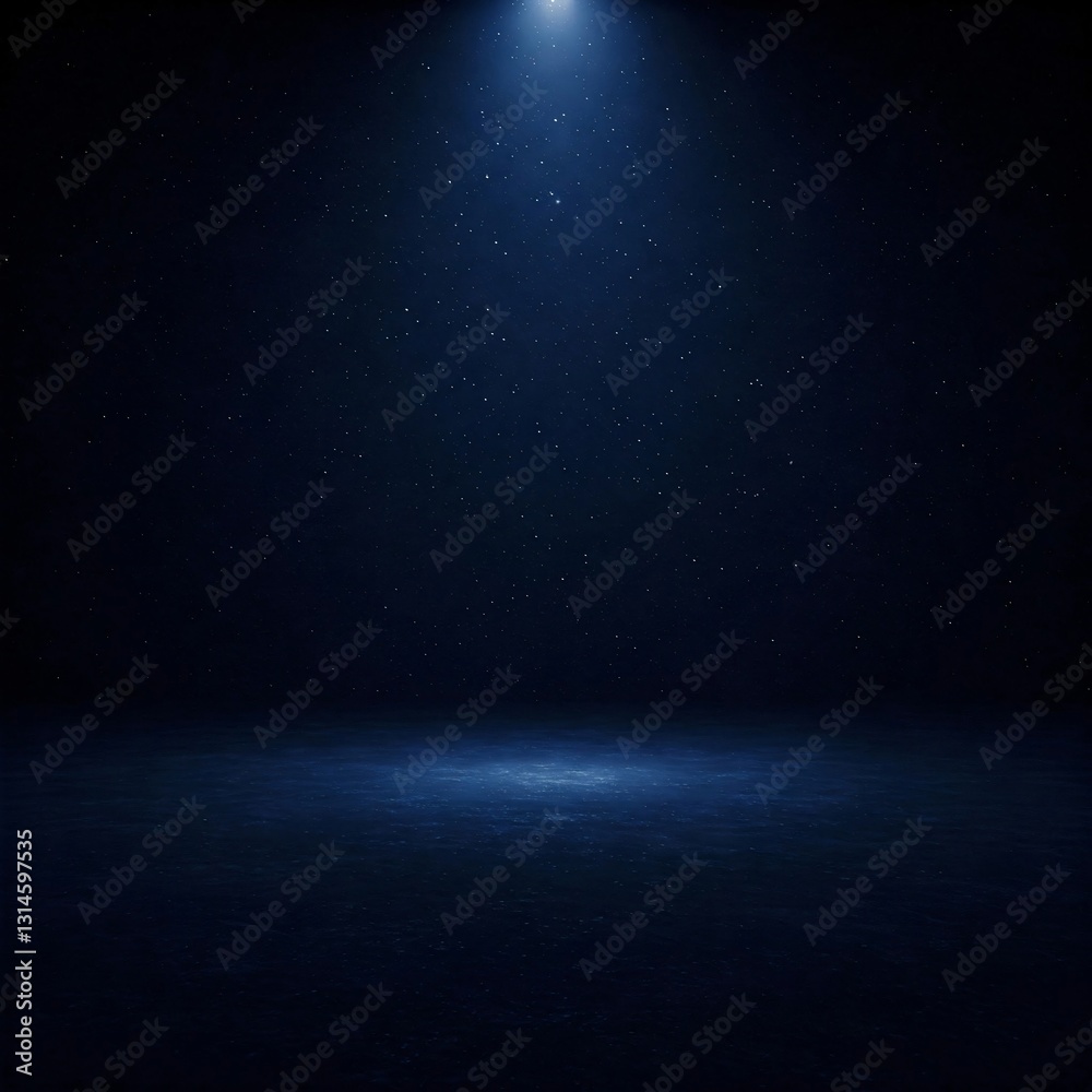 custom made wallpaper toronto digitalSpotlight on the Void: A solitary beam of light pierces through an expansive, dark realm, illuminating particles in a mesmerizing dance.