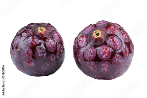 Organic abiu fruit isolated on transparent background