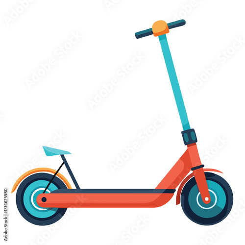Modern Electric Scooter with Seat for Comfortable City Riding