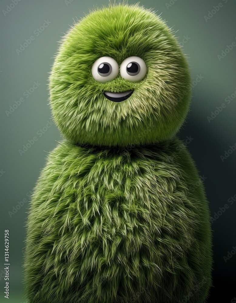 Fototapeta premium grass monster