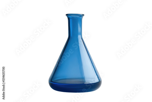 Beaker bud vase isolated clipart with transparent background