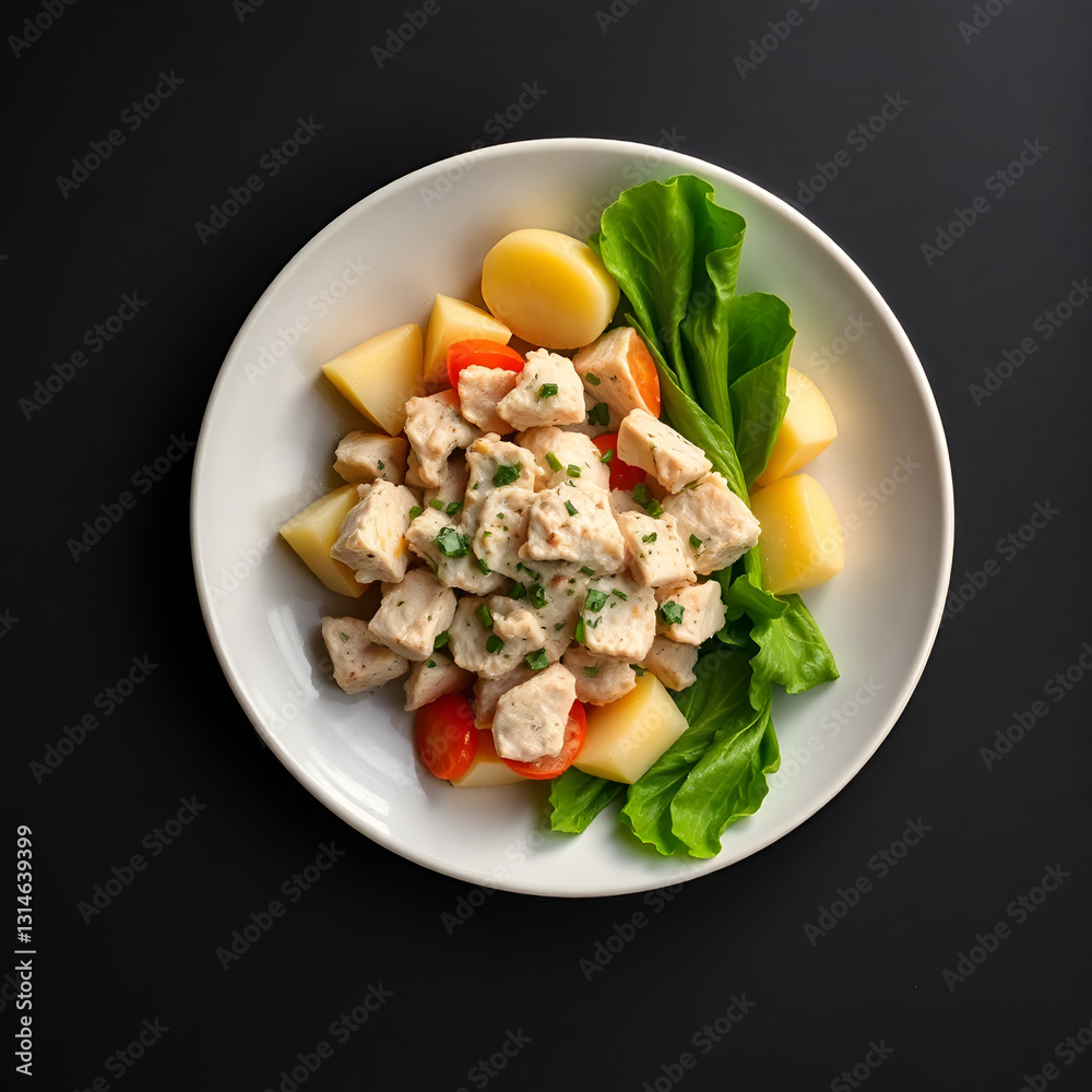 salad with shrimps salad with shrimps