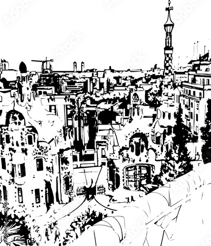 barcelona, coloring page, architecture, arch, building, corridor, stone, column, europe, ancient, arches, arcade, interior, church, abbey, old, arc, medieval, cloister, italy, light, monastery, archwa