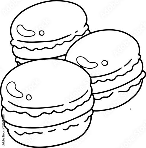 macaroon doodle