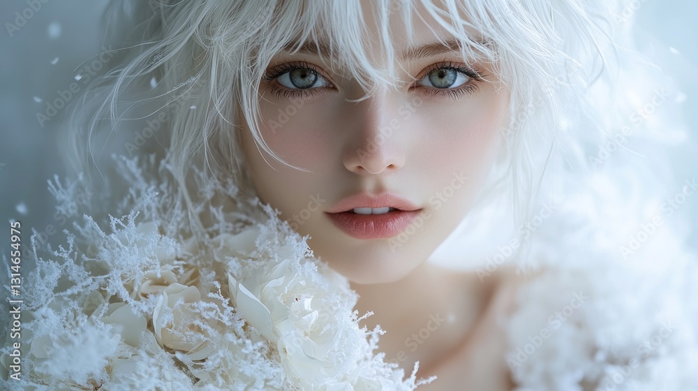 Winter Wonderland: A Portrait of Serene Beauty