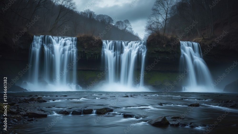 Fototapeta premium Cascading waterfalls