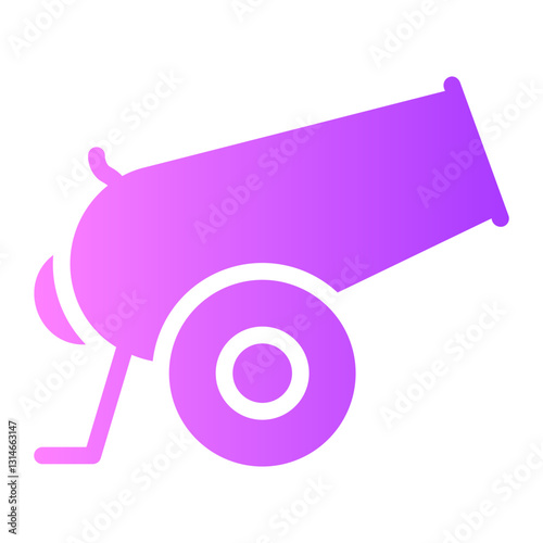 cannon gradient icon