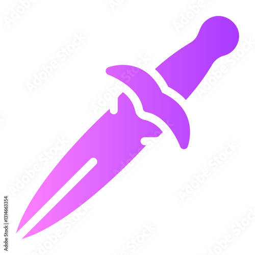 dagger gradient icon