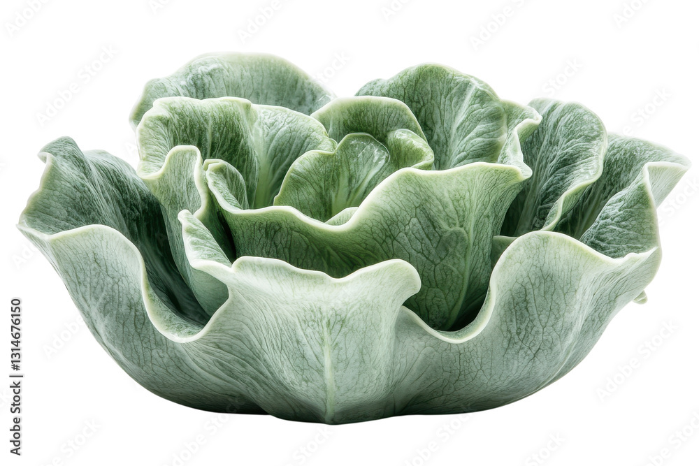 Obraz premium Fresh bok choy vegetable isolated on transparent background