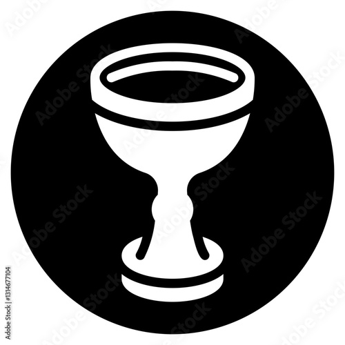 goblet glyph icon