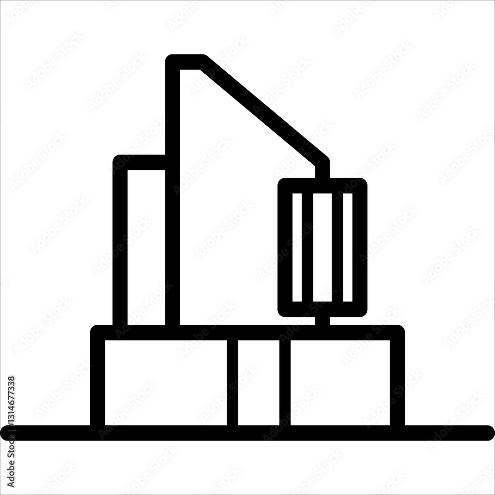 home line icon vector illustration isolated on white background home line icon vector illustration isolated on white background