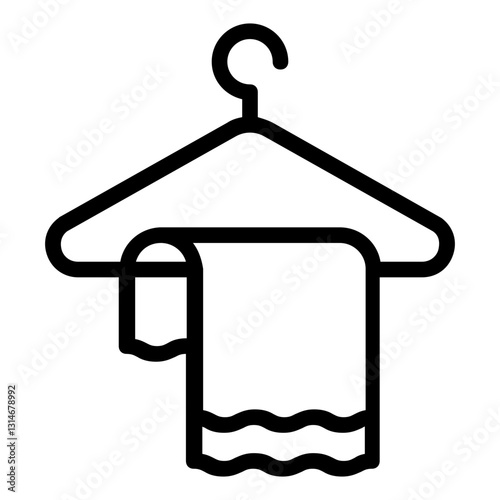 towel hanger icon