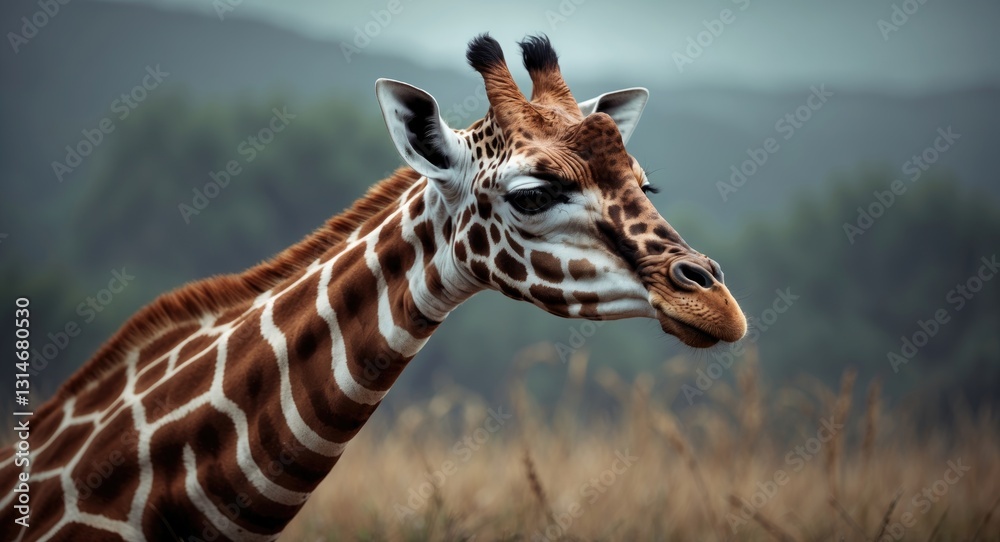 Obraz premium Closeup of Giraffe, Giraffe.