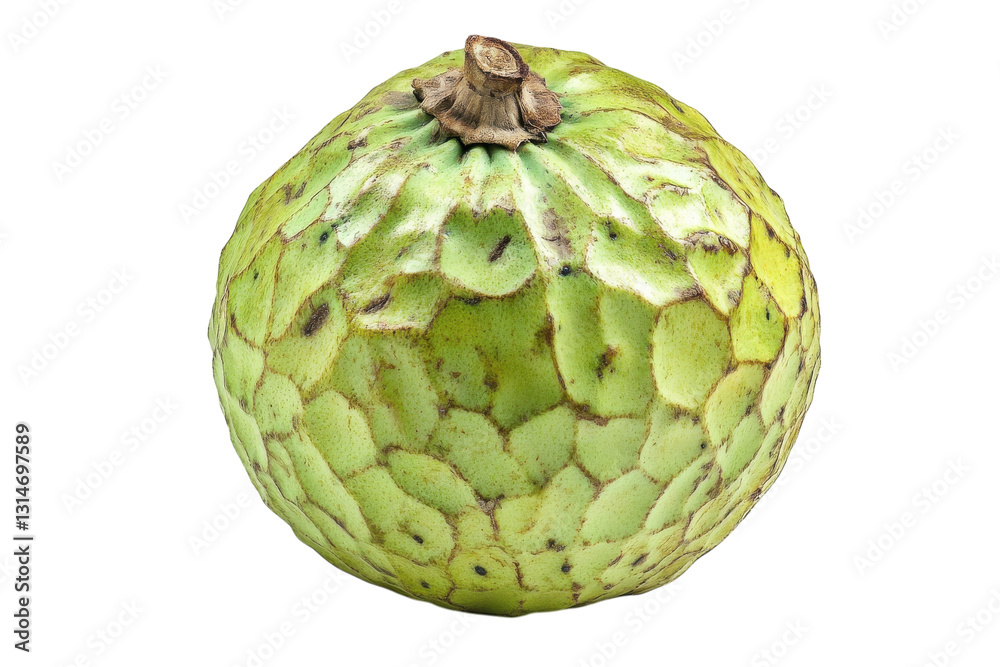 Obraz premium Whole fresh breadfruit isolated on transparent background
