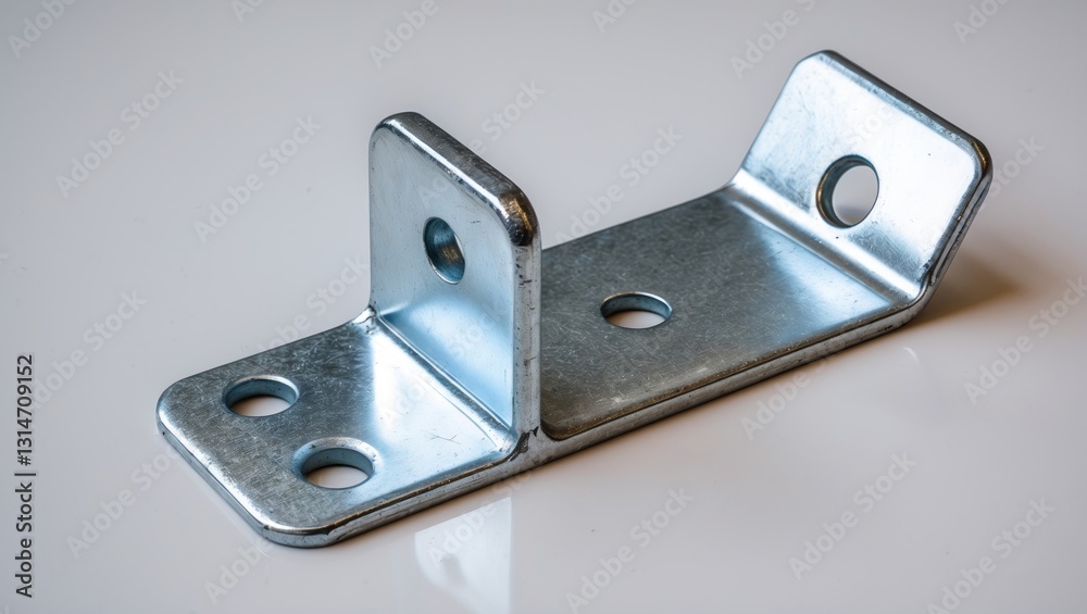 Rolled steel wall bracket placed against a white background. Rolled steel wall bracket placed against a white background.