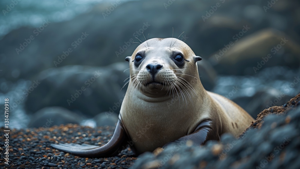 Naklejka premium Sea lion.
