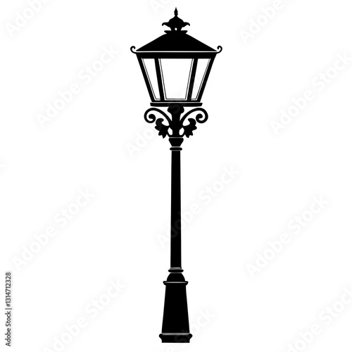 old street lamp