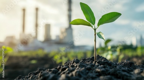 Carbon emission reduce, Green business responsibility sustainable environment development for net zero, Low carbon economy concept. Co2, Carbon footprint report and carbon neutral or offset