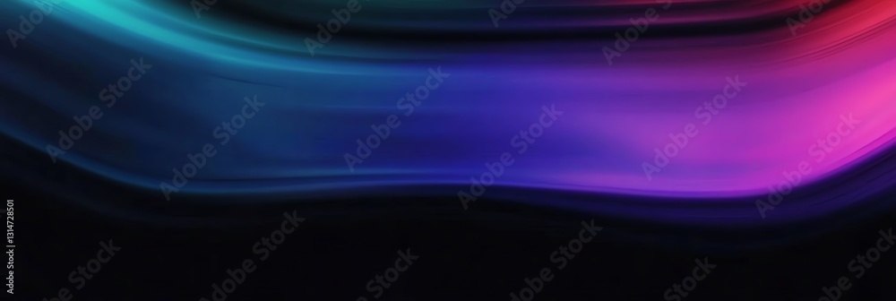Naklejka premium Abstract Gradient Background with Smooth Flowing Colors for Creative Design