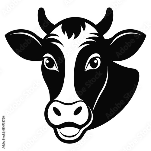 Wallpaper Mural funny cow cartoon Torontodigital.ca