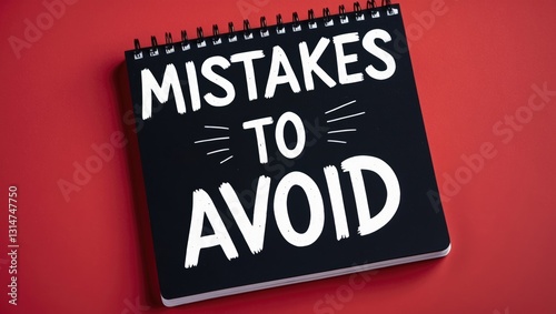 Message written on a notebook page stating 