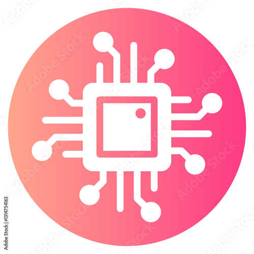 chip gradient icon