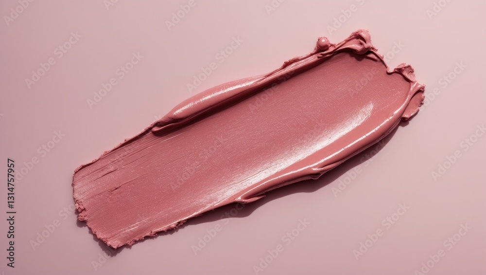 Abstract strokes and smudges of lipstick or blusher background texture with multi-colored blush on a white backdrop. Abstract strokes and smudges of lipstick or blusher background texture with multi-colored blush on a white backdrop.