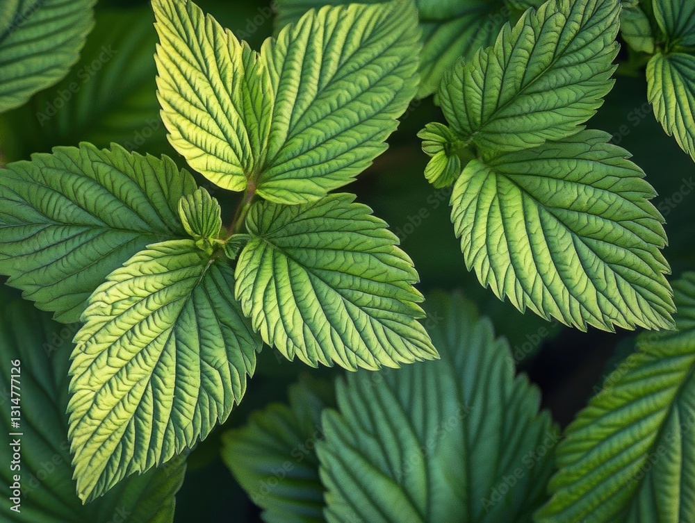 Vibrant Green Leaves: A Close-Up View of Nature's Beauty Vibrant Green Leaves: A Close-Up View of Nature's Beauty