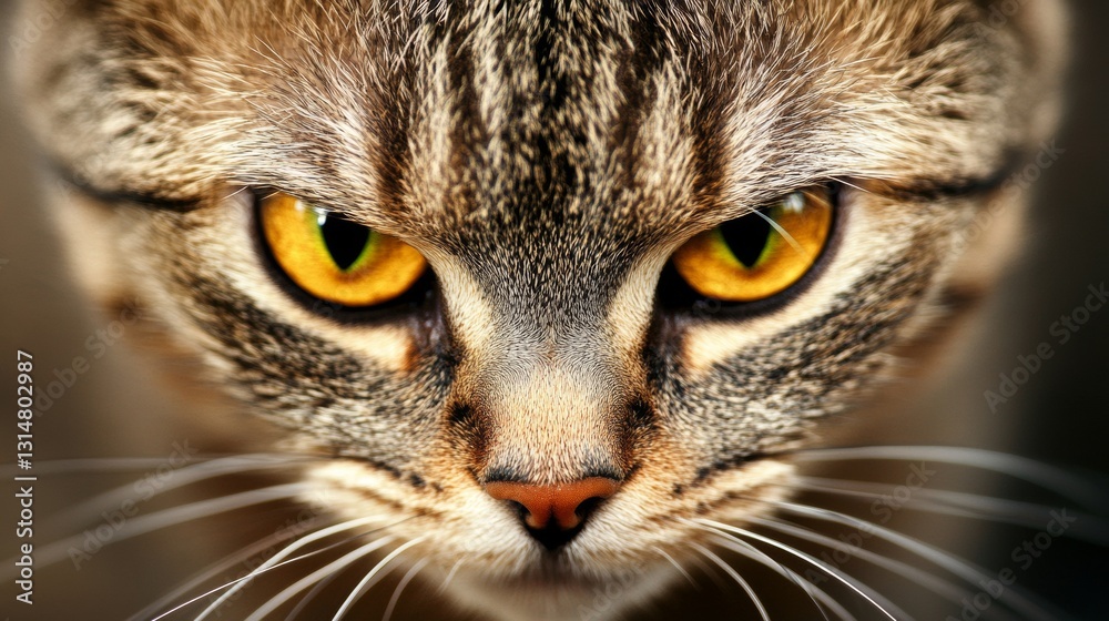 A cat stares at the camera A cat stares at the camera