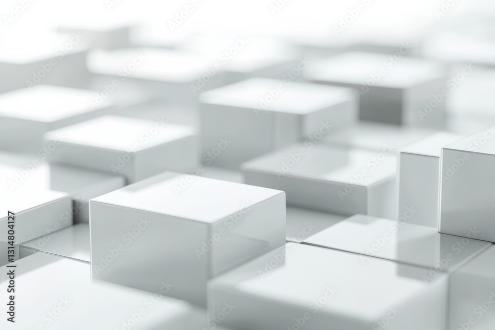 Abstract White Cubes in business design symbolize efficiency, innovation, and collaboration, promoting modernization and inspiring creative branding for better business strategies and outcomes Abstract White Cubes in business design symbolize efficiency, innovation, and collaboration, promoting modernization and inspiring creative branding for better business strategies and outcomes