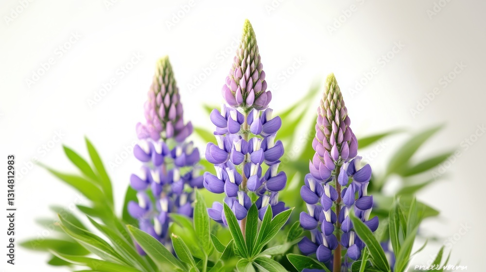 Naklejka premium Beautiful colorful flowers in Spring.