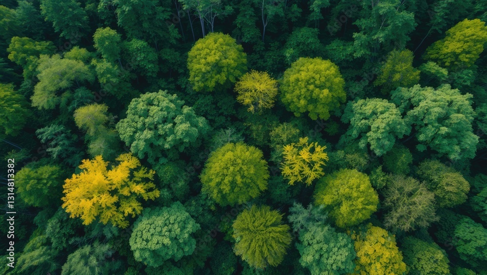 Aerial perspective of the natural green forest and trees. Forest ecosystem and health concept and background, texture of green woodland from above. Nature conservation idea. Natural landscape. Aerial perspective of the natural green forest and trees. Forest ecosystem and health concept and background, texture of green woodland from above. Nature conservation idea. Natural landscape.