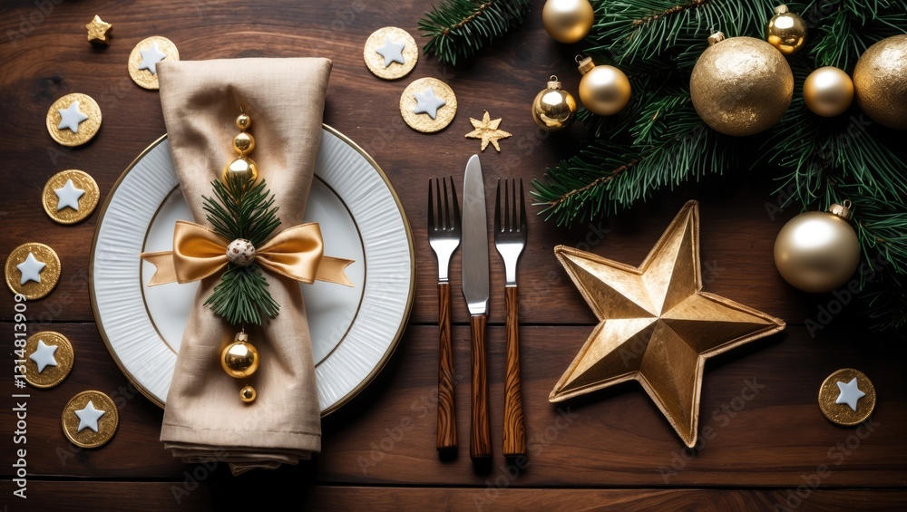 Fototapeta premium Table Settings for Dinner