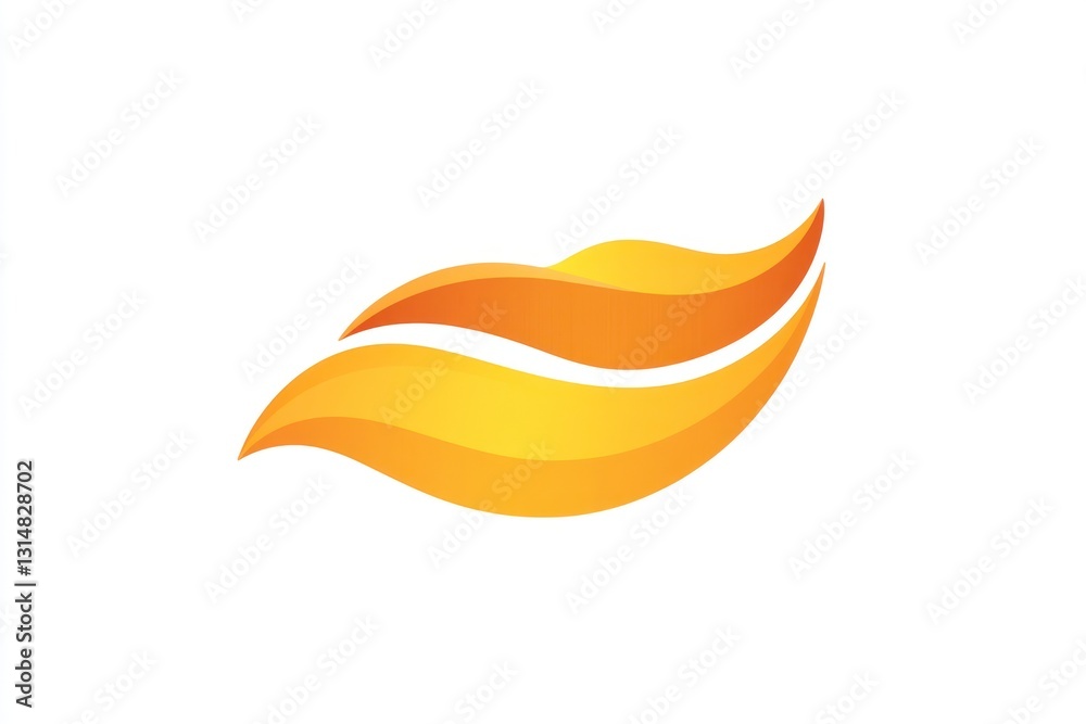 Abstract orange and yellow flame design. (1) Abstract orange and yellow flame design. (1)