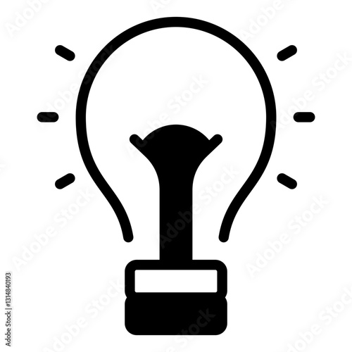 Idea business icon vector illustration for ui ux needs
