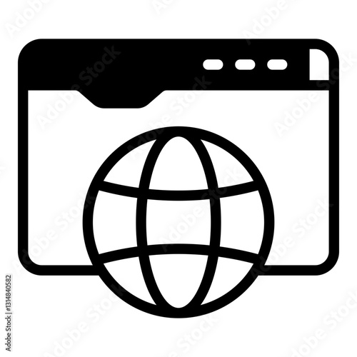 Website icon vector illustration for ui ux needs