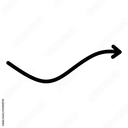 Arrow icon vector illustration for ui ux needs