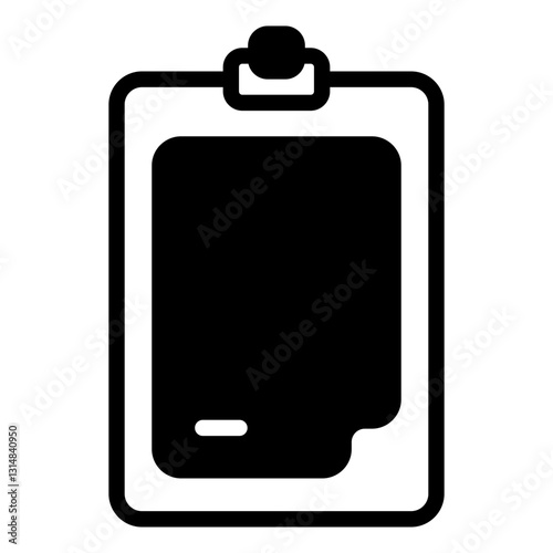 Clipboard icon vector illustration for ui ux needs