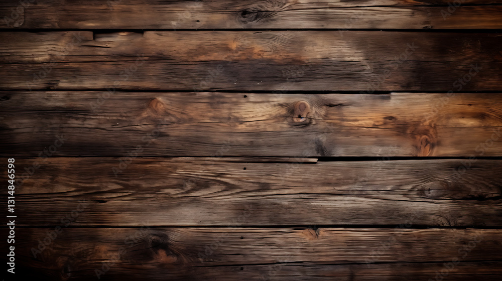 Fototapeta premium A wooden background with a few brown spots