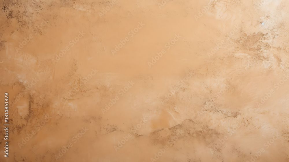 A tan wall with a white spot on it A tan wall with a white spot on it