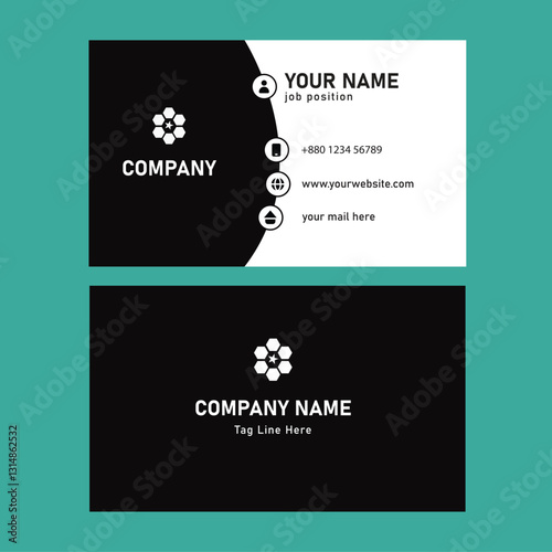 business card template