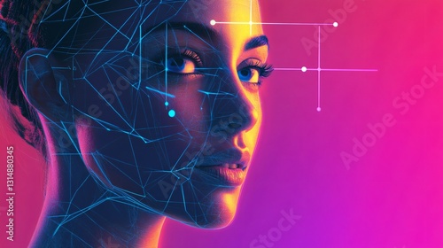 Advanced face recognition using geometry