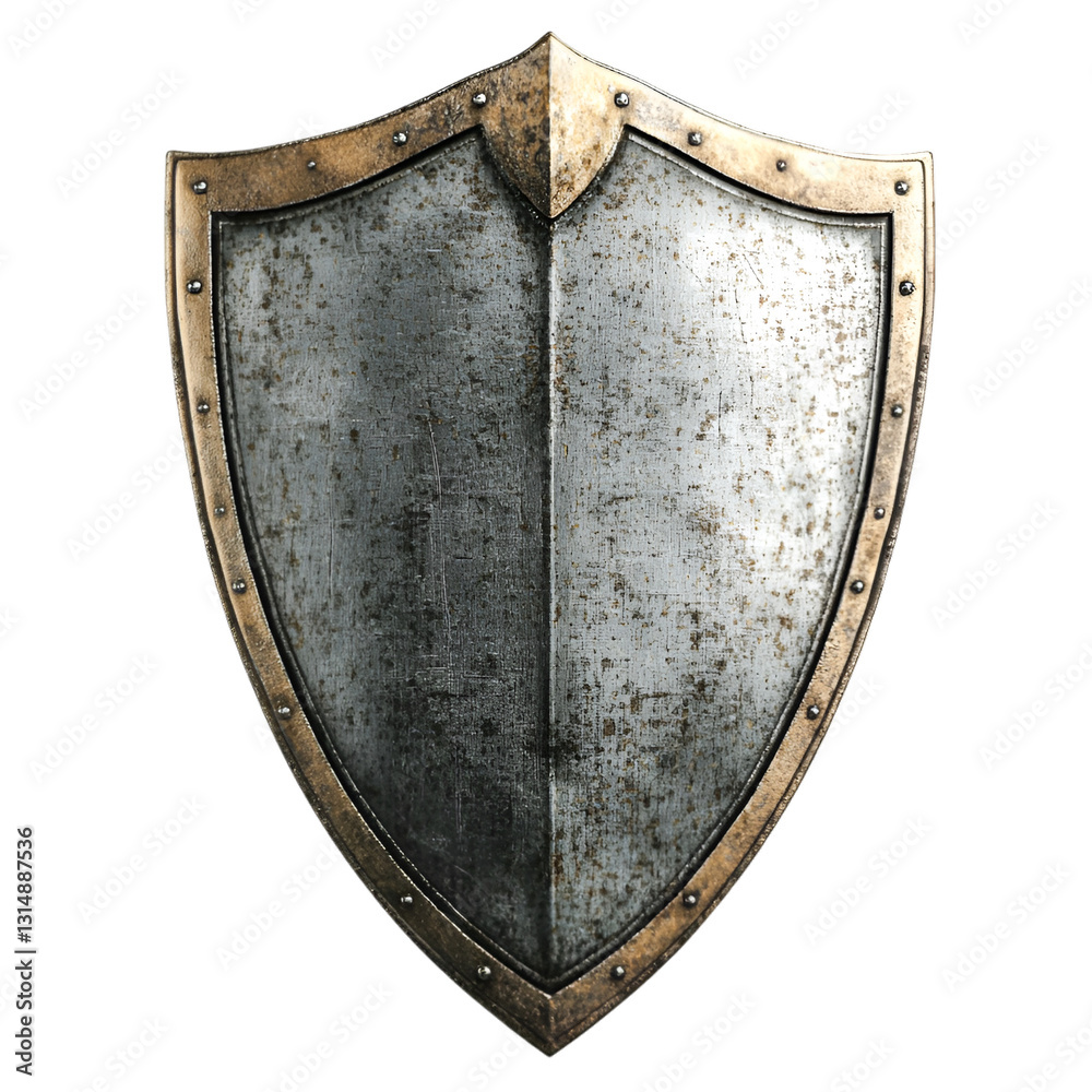 Weathered Medieval Shield Strong Protection Ancient Relic Weathered Medieval Shield Strong Protection Ancient Relic