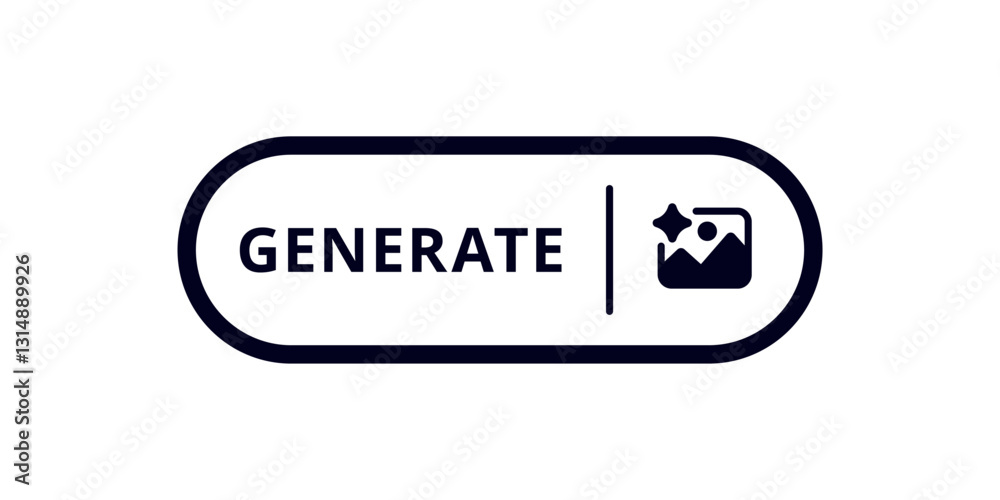 A button displays the word generate next to an image icon, indicating a digital or online tool. A button displays the word generate next to an image icon, indicating a digital or online tool.