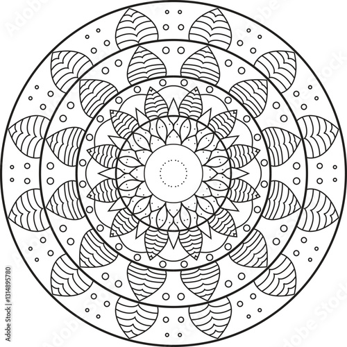mandala coloring page , this mandala coloring page provides endless possibilities for vibrant colors and personal expression.