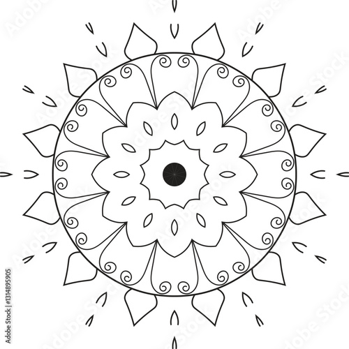 mandala coloring page , this mandala coloring page provides endless possibilities for vibrant colors and personal expression.