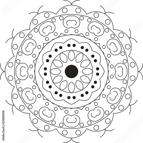 mandala coloring page , this mandala coloring page provides endless possibilities for vibrant colors and personal expression.