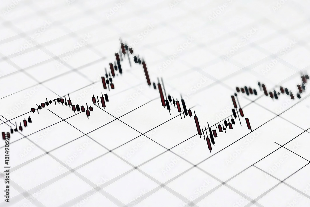 Ideal for representing financial progress chart generated with AI Ideal for representing financial progress chart generated with AI