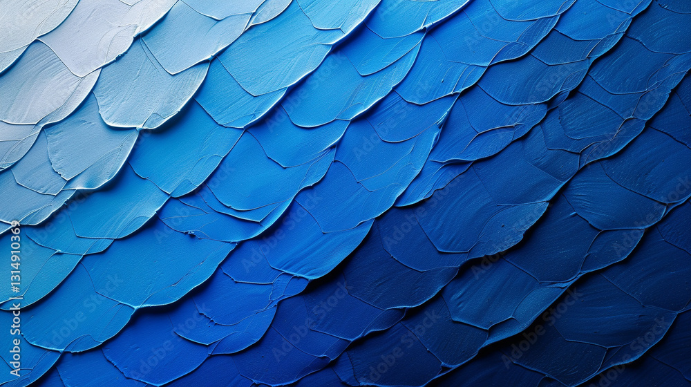 Fototapeta premium Cobalt blue to deep midnight gradient background, professional and deep.