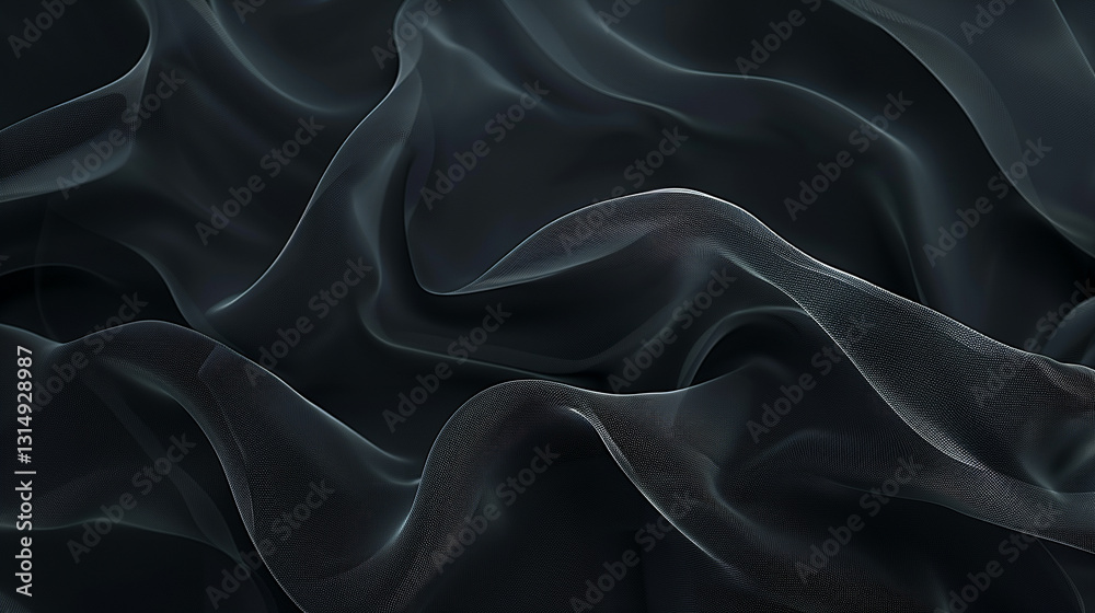 Obraz premium Smoky quartz to deep anthracite gradient background, bold and modern.